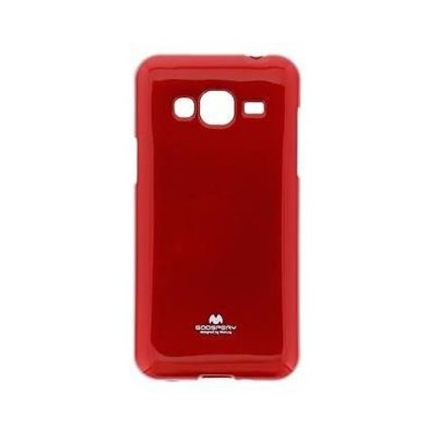 Obal / kryt na Samsung Galaxy J5 červený - JELLY