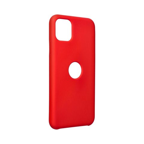 Obal / kryt na Apple iPhone 14 PRO MAX ( 6.7 ) červený - Forcell SILICONE