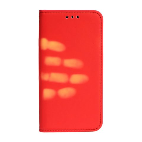 Pouzdro / obal na Huawei Y7 červené - knížkové TERMO
