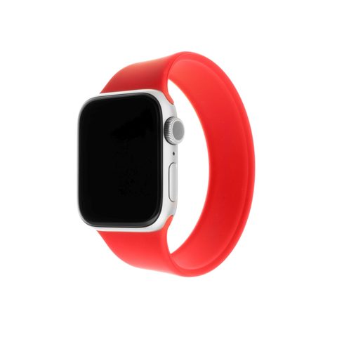 Silikonový řemínek pro Apple Watch 42mm / 44mm  červený - FIXED Silicone Strap
