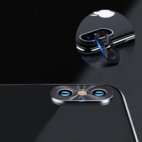 Ochranný kryt fotoaparátu Apple iPhone XS Max černý
