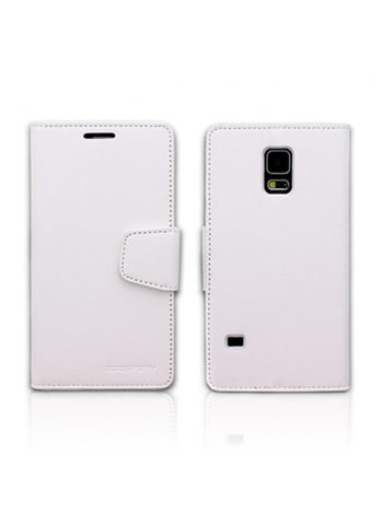 Pouzdro / obal na Samsung Galaxy S5 bílé - knížkové SONATA