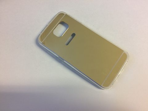 Obal / kryt na Samsung Galaxy S6 Edge zlatý - Mirro FORCELL