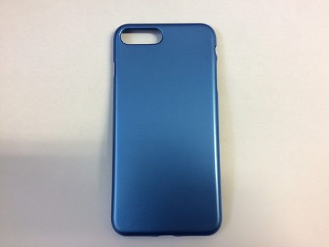 Obal / kryt na Apple iPhone 7 Plus / iPhone 8 Plus modrý - Jelly Case Flash Mat