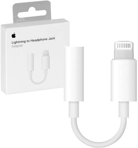 Adaptér / Redukce Lightning / 3,5mm Jack bílý - originální APPLE (MMX62ZM/A) Bulk