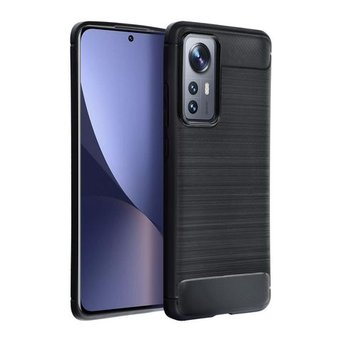 Obal / kryt na XIAOMI Redmi NOTE 9 PRO MAX černý Forcell CARBON