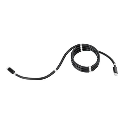 Kabel Typ C na iPhone Lightning 8-pin  PD18W magnetic 3A černý 1m