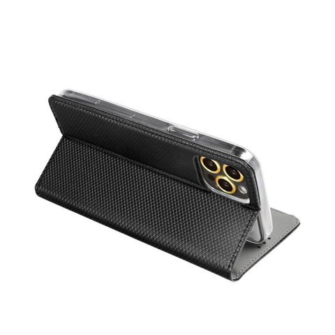 Pouzdro / obal na Vivo X60 Pro černý - knížkový Smart Case