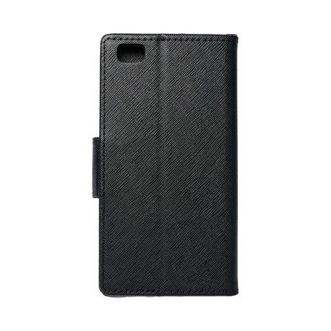 Pouzdro / obal na Huawei P8 Lite černé - knížkové Fancy Book