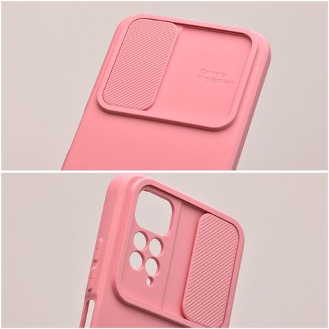 Obal / kryt na Xiaomi Redmi Note 9 růžový - SLIDE Case