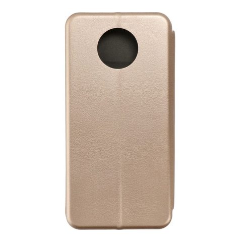 Pouzdro / obal na Xiaomi Redmi Note 9T 5G zlaté - knížkové Book Forcell Elegance