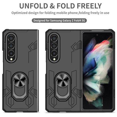 Obal / kryt na Samsung Galaxy Z Fold 4 5G černý - Forcell MECHA