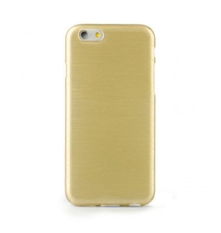Obal / kryt na Nokia 540 Lumia zlatý - Jelly Case Brush