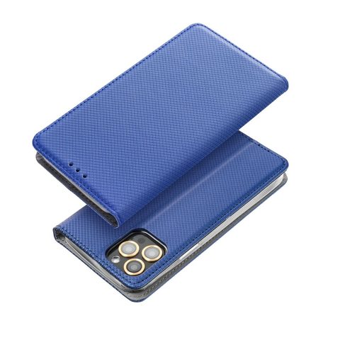 Obal / kryt na Motorola MOTO G72 modrý knížkový - Smart Case