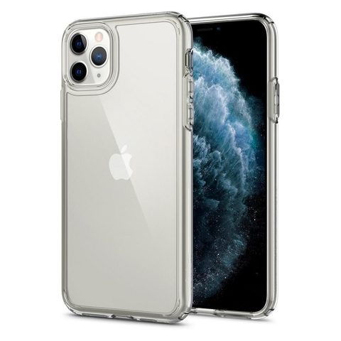 Obal / kryt na Apple iPhone 11 PRO Max ( 6.5 ) transparentní - SPIGEN Quartz Hybrid