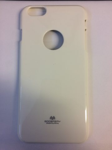 Obal / kryt na Apple iPhone 6 Plus / 6S Plus bílý - JELLY