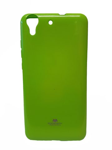 Obal / kryt na Huawei Y6 II Honor 5A limetkový - Jelly Case