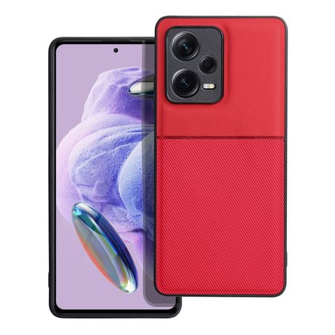 Obal / kryt na Xiaomi Redmi Note 12 Pro Plus 5G červené - Noble case