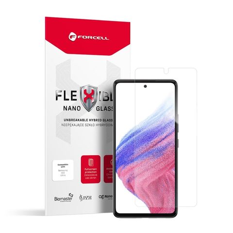 Tvrzené / ochranné sklo Samsung Galaxy A53 5G - Forcell Flexible Nano