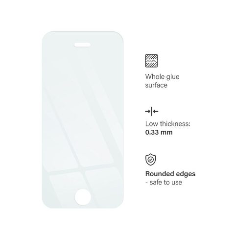 Tvrzené / ochranné sklo Apple iPhone 5 / 5S - Blue Star