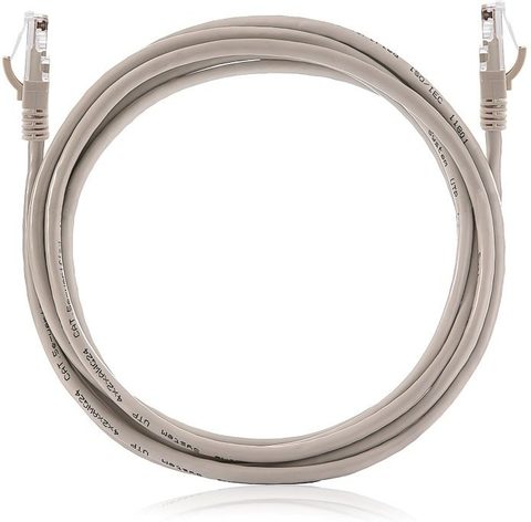 Síťový kable UTP 4World 30m -šedý