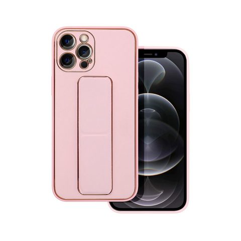 Obal / kryt na Apple iPhone 11 2019 růžový (6,1) - Forcell LEATHER
