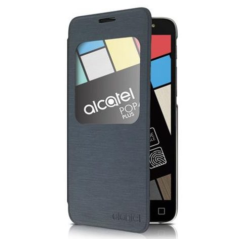Pouzdro / obal na Alcatel Pop 4 Plus černé - flip Originál alcatel