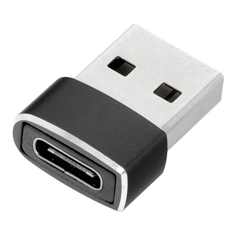 Adaptér Typ C na USB A černý