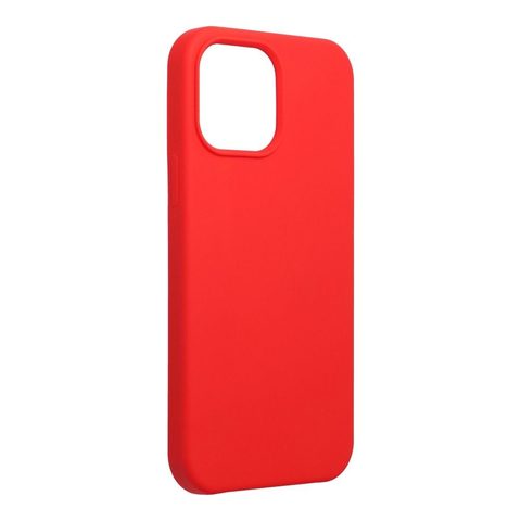 Obal / kryt na Apple iPhone 13 Pro Max červený - Forcell Silicone