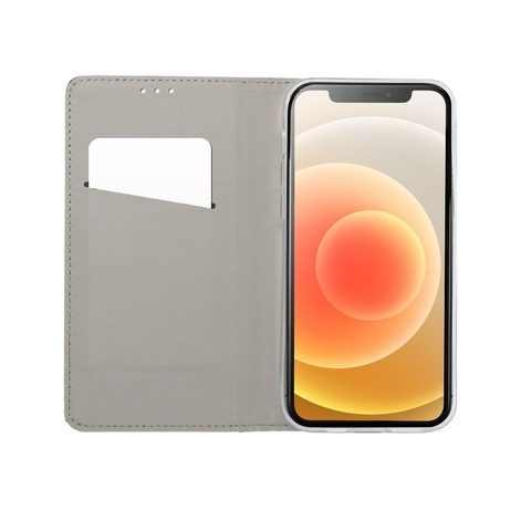 Pouzdro / obal na Xiaomi Redmi 9C zlaté - knížkové Smart case