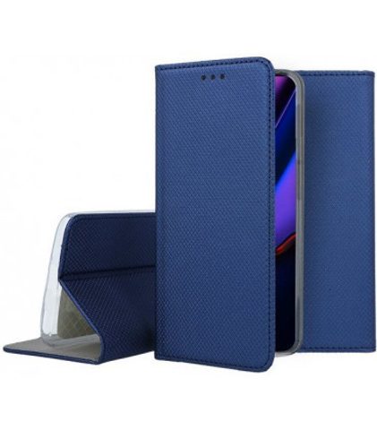 Pouzdro / obal na Apple iPhone 11 Pro Max modré - knížkové Smart Case