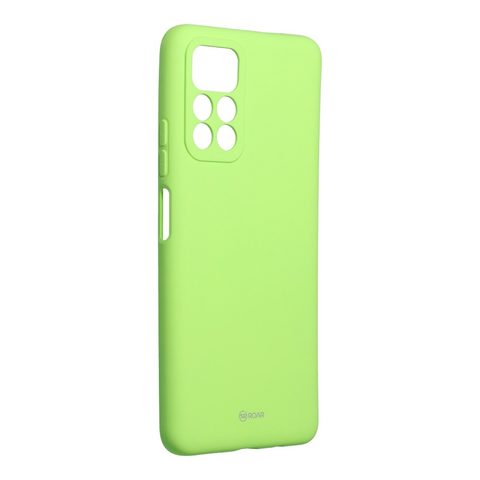 Obal / kryt na Xiaomi Poco M4 Pro 5G,zelený - Roar Colorful Jelly