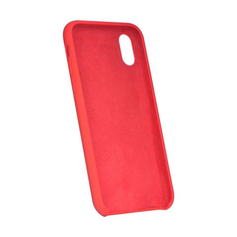 Obal / kryt na Samsung Galaxy M20 červený - Forcell Silicone