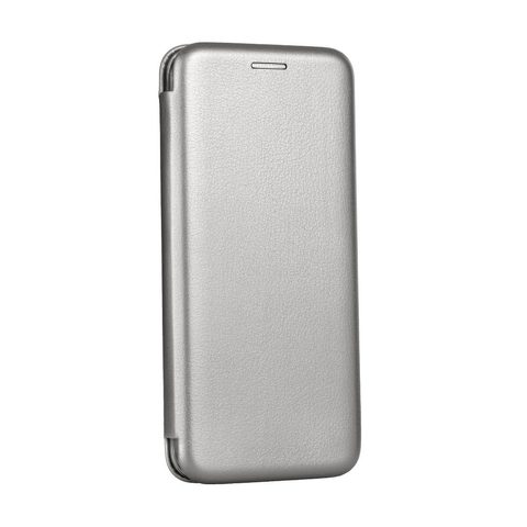 Pouzdro / obal na Samsung Galaxy Note 10 šedý - knížkové Forcell Elegance