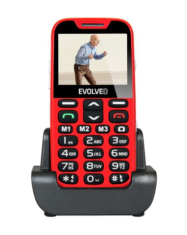 EVOLVEO EasyPhone XD Red