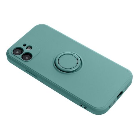 Obal / kryt ma Xiaomi Redmi Note 11 / Note 11S zelený - SILICONE RING