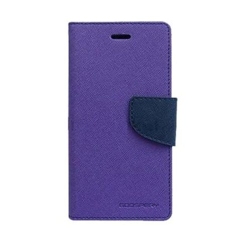 Pouzdro / obal na Samsung Galaxy J1 fialové - knížkové Fancy Book