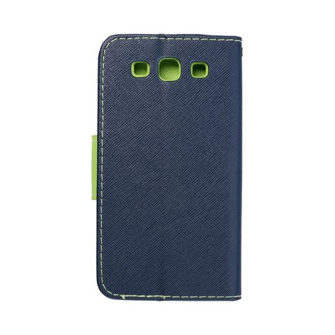 Pouzdro / obal na Samsung Galaxy S3 (I9300) modré - knížkové Fancy Book