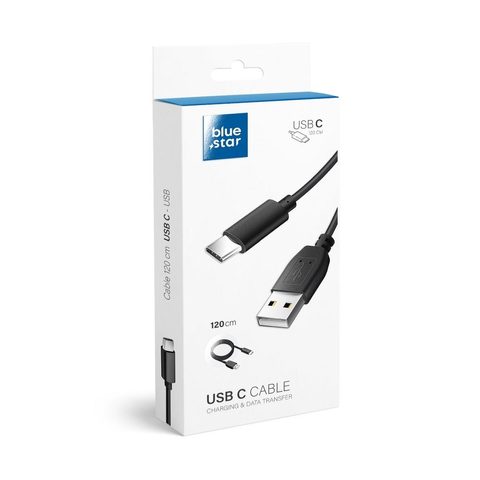 USB Datový kabel Blue Star Lite - micro USB typu C