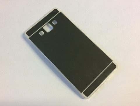 Obal / kryt na Samsung Galaxy A7 šedý - Mirro FORCELL