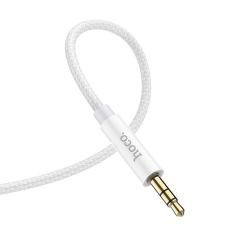 Kabel 3.5mm audio na Jack 3,5mm UPA19 1m stříbrný - HOCO