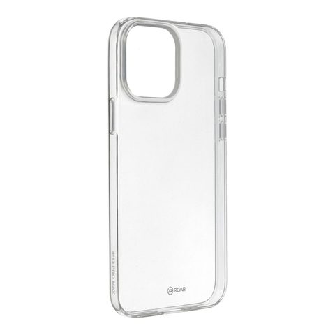 Obal / kryt na Apple iPhone 13 Pro Max transparentní - Jelly Case Roar
