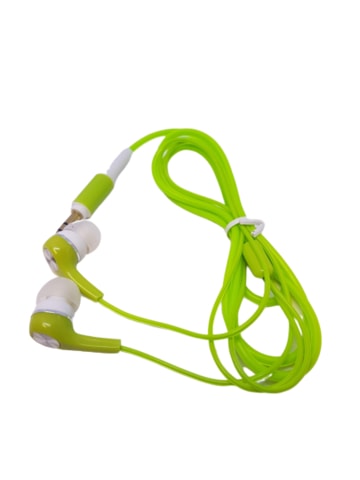 Sluchátka HF-MP3-01-BULK zelená