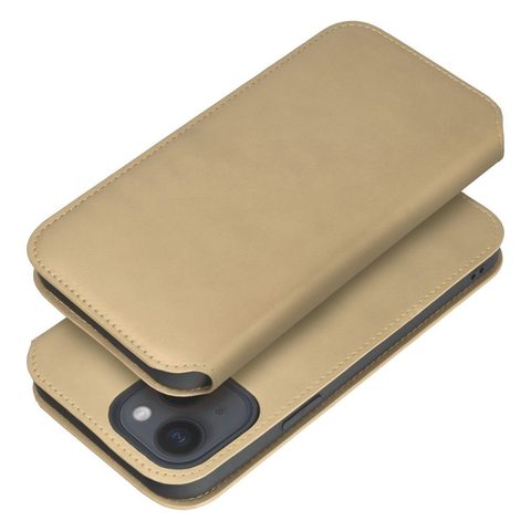 Pouzdro / obal na Xiaomi 13 PRO zlaté - knížkové Dual pocket