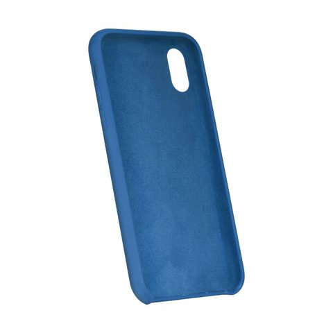 Obal / kryt na Samsung Galaxy M20 modrý - Forcell Silicone