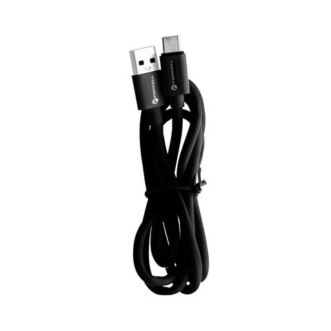 Datový kabel USB / USB-C - 1m černý - Forcell