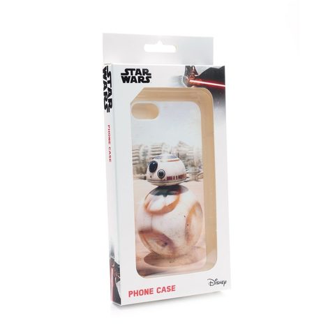 Obal / kryt na Huawei P Smart 2019 Licenced case Star Wars BB8 white (001)