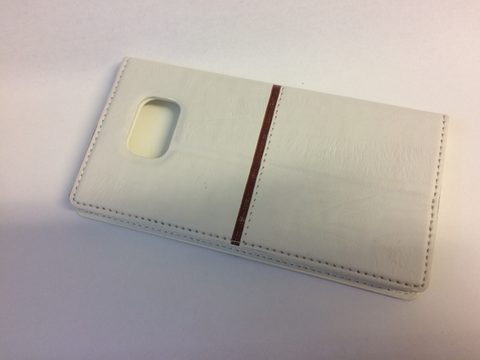 Pouzdro / obal na Samsung Galaxy S6 bílé - knížkové