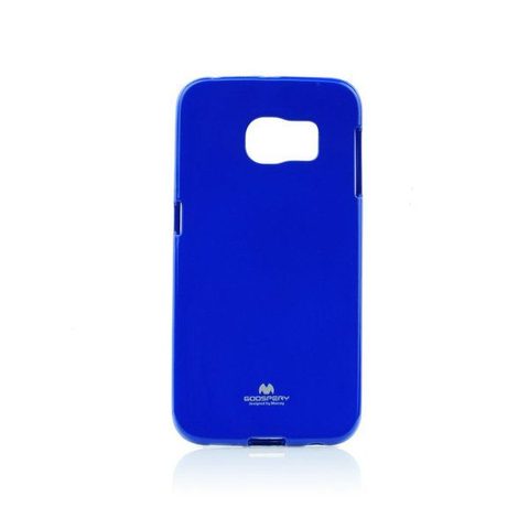 Obal / kryt na Samsung Galaxy S6 edge tmavě modrý - Jelly case