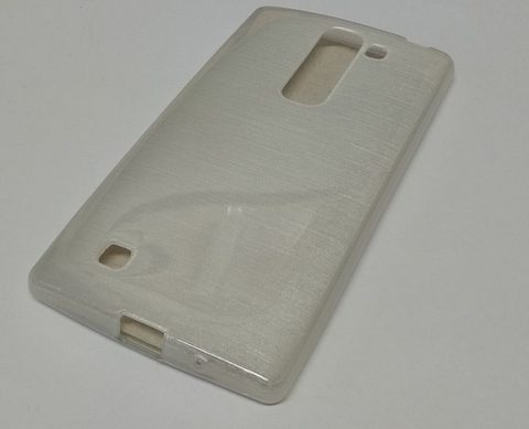 Obal / kryt na LG G4 MINI bílý - Jelly Case Brush